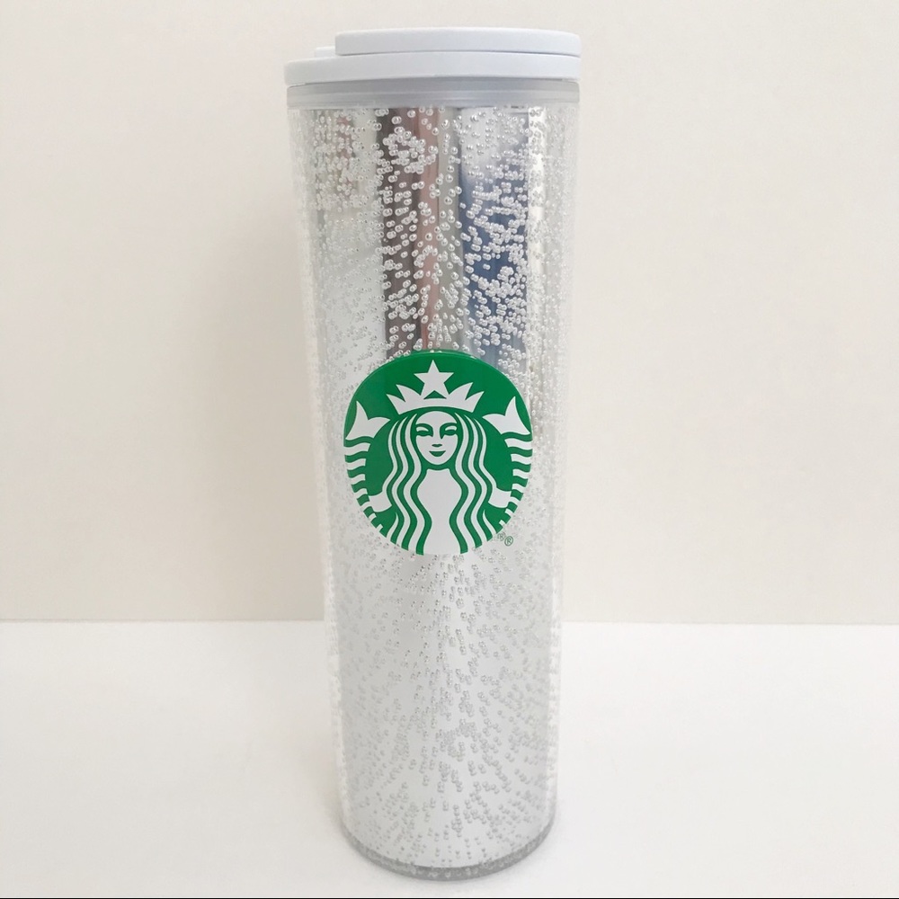 Starbucks Silver Bubble Hot Cold Tumbler Cup